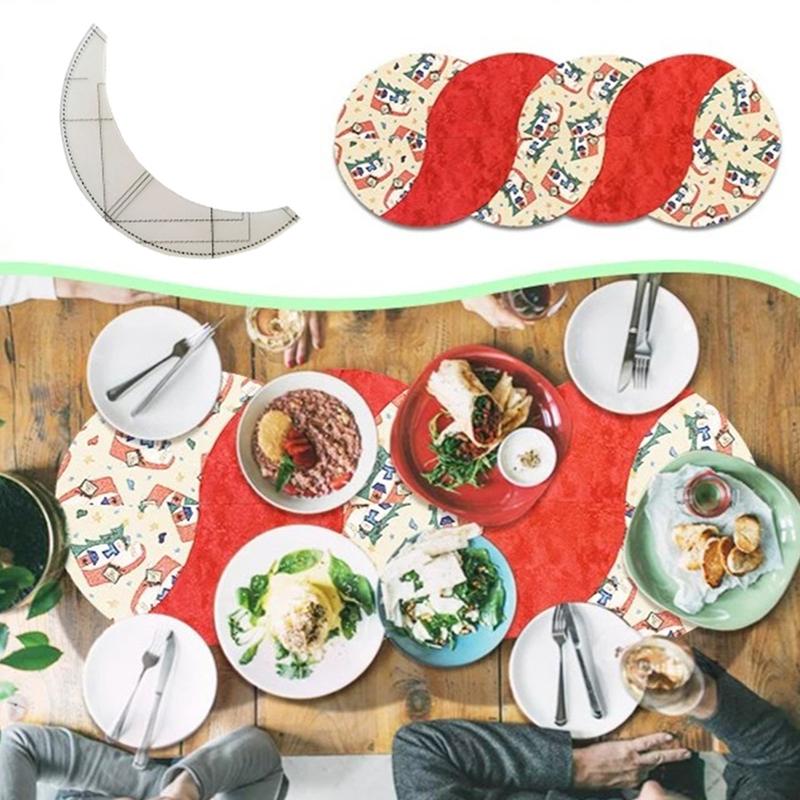 

2022 Скатерть Плетеная Твист Шаблон Пластик Многофункциональная Швейная Линейка