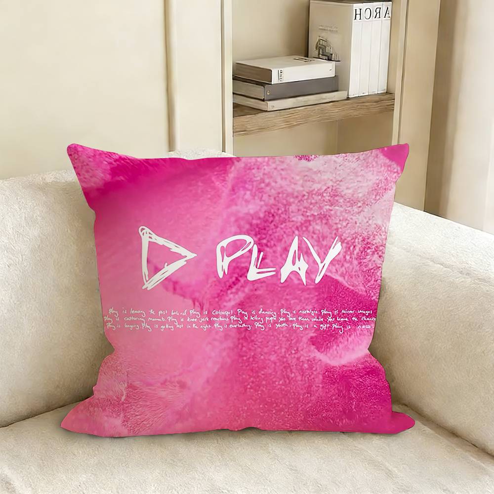 Ed SSheeran Albums Pillow Case Living Room Sofa Cushion Cover Suitable For Home Bedroom Room Decoration