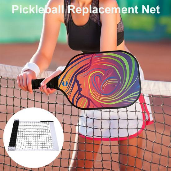 Ultra-Stable Pickleball Net Simple Installation Indoor/Outdoor Regulation Size Portable Pickleball Net Replacement Parts