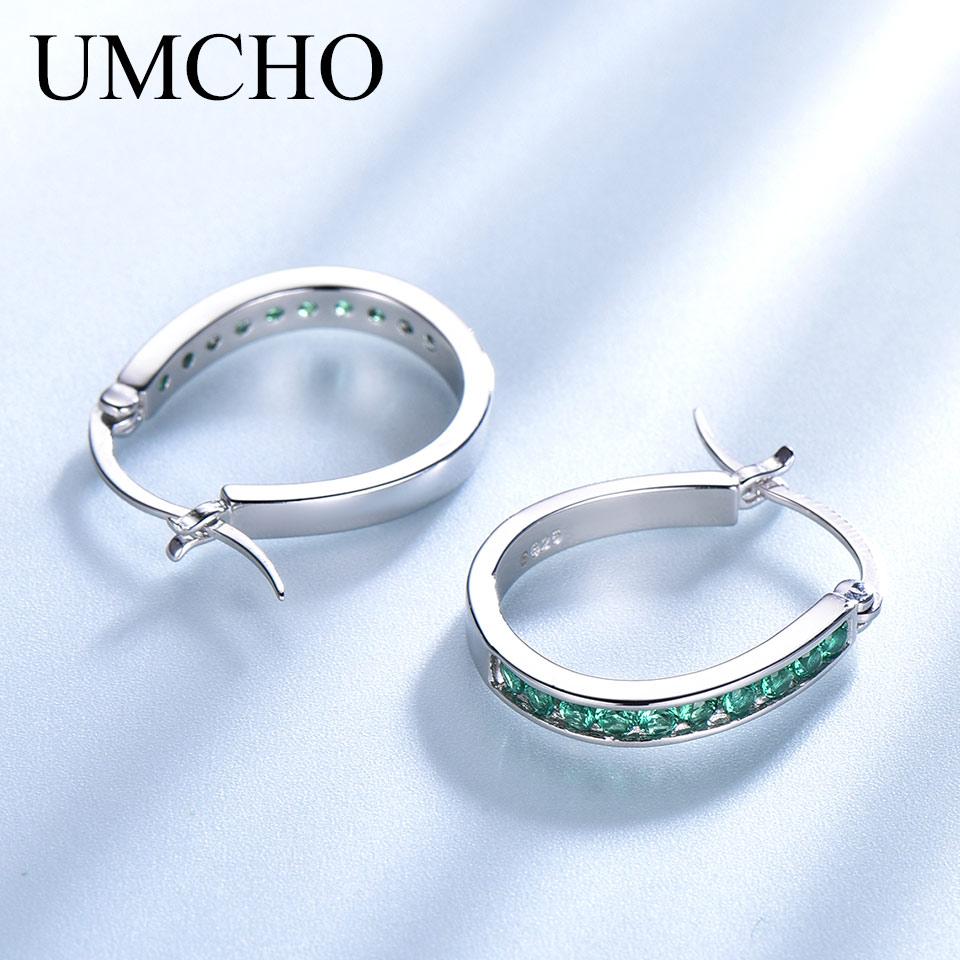 Pendientes de Círculo de Zircón Chic para Mujer Pendientes Redondos de Zircón Verde Para Mujer Joyería de Encanto