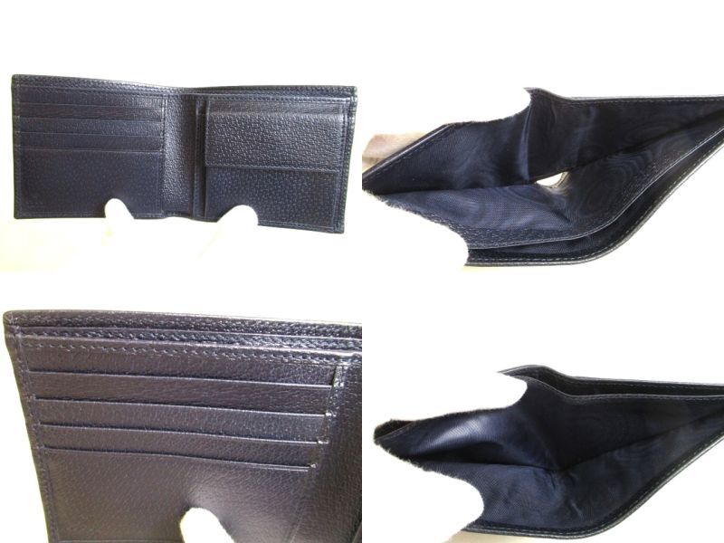 Authentic GUCCI Beige Leather Bifold Wallet Ophidia GG Bifold Wallet #9988  Refurbished