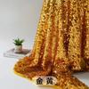 Wedding Stage Background Fabric Sequin Festival Party Decorative Fabrics for Costumes Performance Encrypt 9mm Glitter