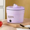 Electric Hot Pot Non-Stick Ramen Cooker Multifunction Hot Pot for Stir Fry Steak Noodles Ramen Cooker 25-26