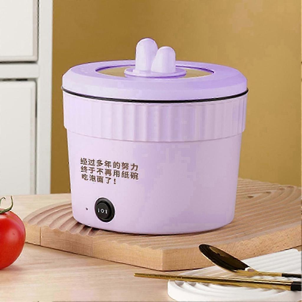 Electric Hot Pot Non-Stick Ramen Cooker Multifunction Hot Pot for Stir Fry Steak Noodles Ramen Cooker 25-26