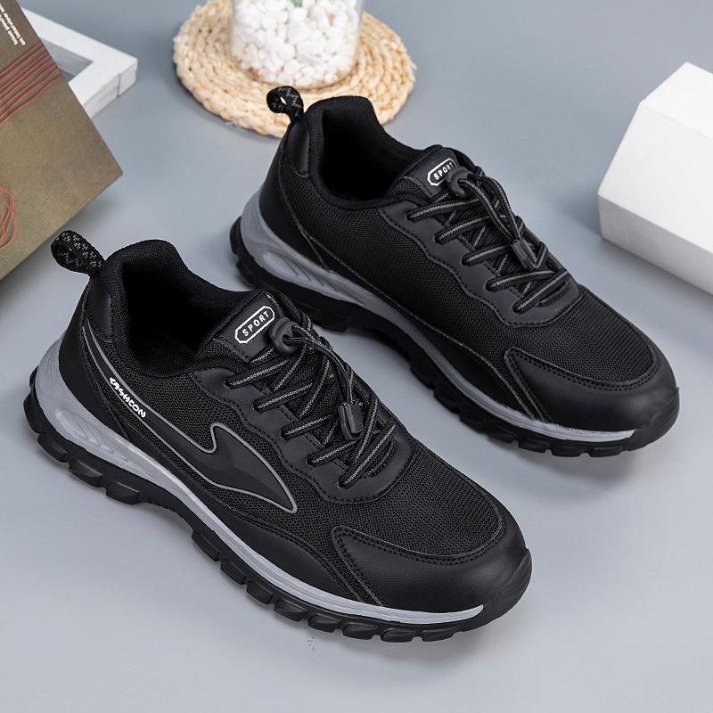 Middle-aged and Elderly Home Walking Shoes Winter New Cotton Shoes Travel Shoes Soft Soles Men's and Women's Same Old People's Sports Shoes