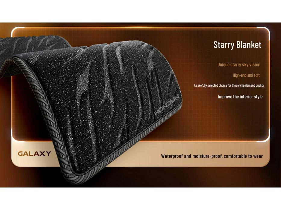 BYD Han L Floor Mats for TPEDM/EV25: New Car Interior Accessories for Driver and Passenger