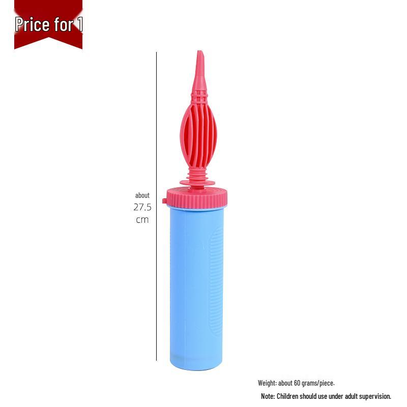 Latex Aluminum Balloon Pump: Manual Inflatable Air Pump for Balloons and Swimming Rings