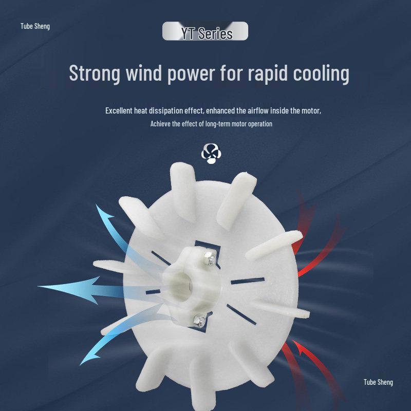 Electric Motor Cooling Fan Blade YT63/71/80/90/112/132
