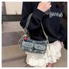 Shoulder Armpit Baguette Fashion Simple Commuter Bag 2025 New Denim Bag
