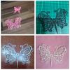 Kelebek Metal Kesme Kalıpları DIY Scrapbooking Albüm Kağıt Kartlar Dekoratif El Sanatları Kabartma Kalıp Kesimleri