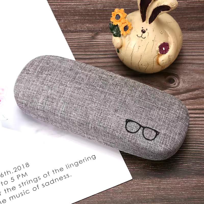 

Чехол для очков: Хлопок и лен высокого класса в стиле Харадзюку для креативных личностей серый