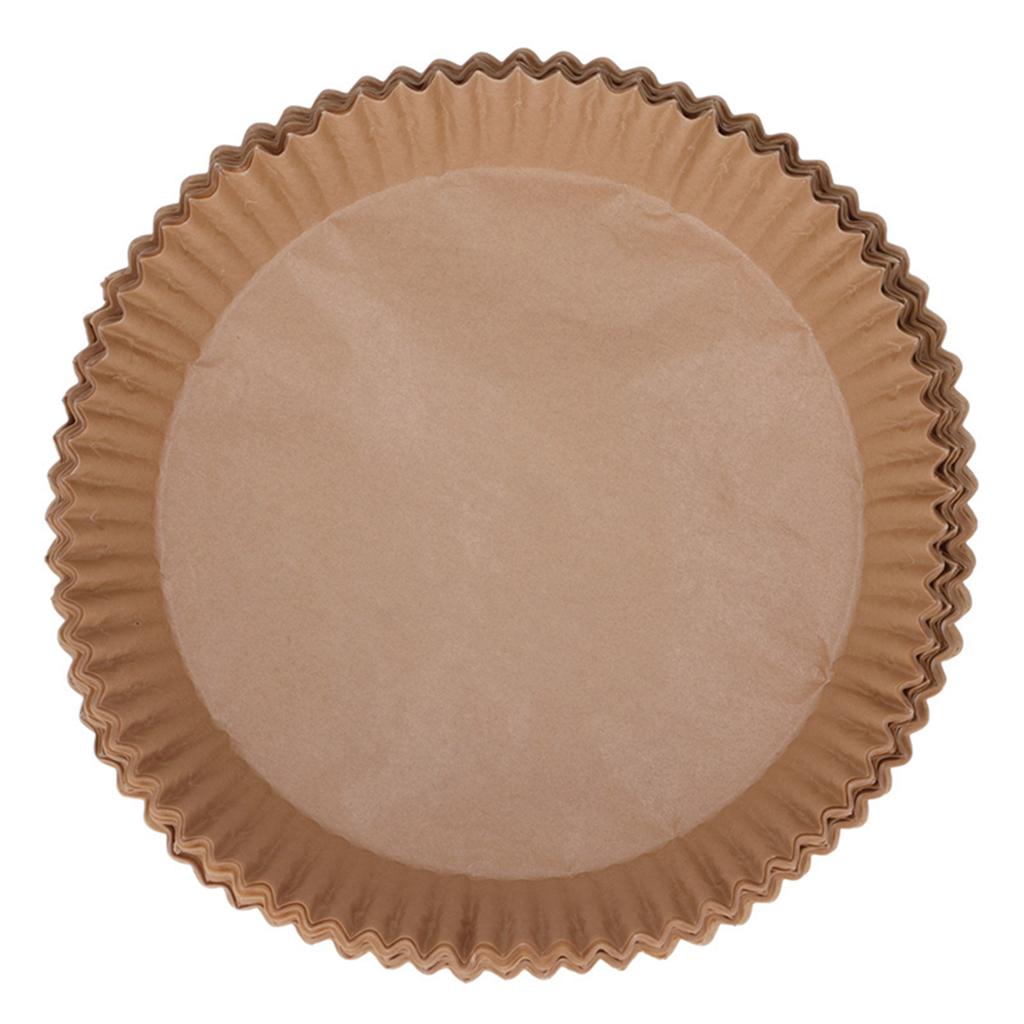 100PCS Disposable Paper Liner Non Stick Silicone Oil Paper Tray Kitchen Fryer Baking Supply