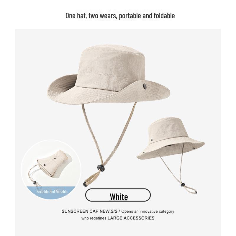 

Женская быстросохнущая водонепроницаемая панама - японский стиль, защита от солнца, модная шляпа с плоским верхом для активного отдыха на открытом воздухе One Size