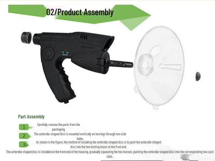 8x Hochleistungs-HD-Vogelbeobachtungs-Monokular-Teleskop mit Kopfhörern