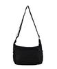 Double Jd Two-Pocket Crossbody Bag (Black)