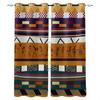 Ethnic Tribal Geometric Pattern Window Curtain For Living Room Bedroom Luxury Home Kitchen Decor Items Curtains