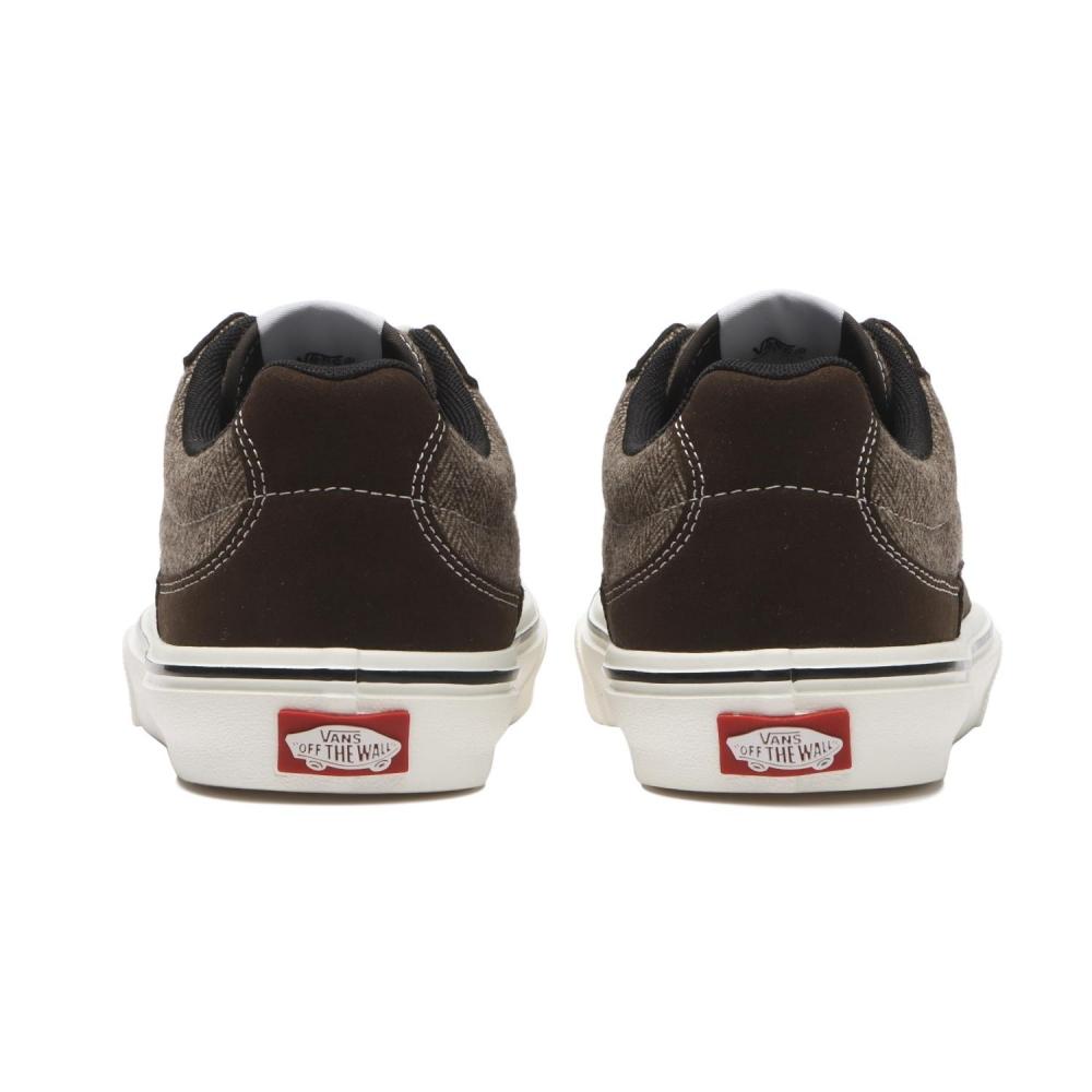 Vans Finn Brown  White V3938 Twd Brown  White