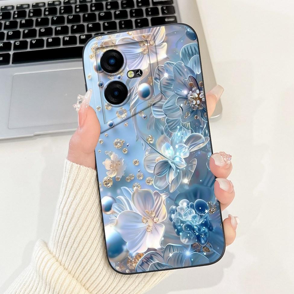 For Tecno Pova Neo 3 Case Silicone Cute Cat Fashion Butterfly Flowers Love Painted Cover For Techno Pova Neo 3 Phone Case LH6n