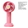 Handheld Fan Cartoon Pet Pattern Multi-Speed Silent Motor USB Rechargeable Portable Desktop Cooling Fan