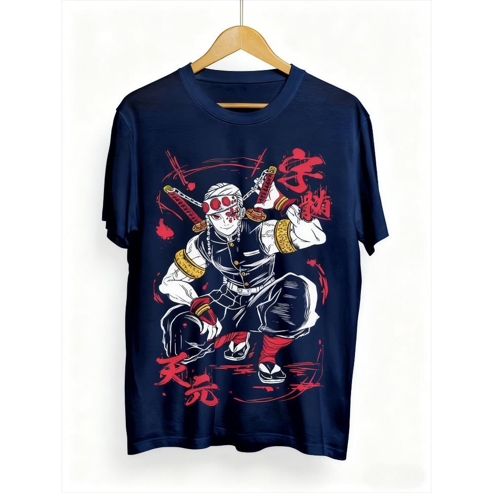 Ghostblade Anime Manga Shanyi Tanjiro Ghostblade T-Shirt Herren T-Shirt Sommer Neuer Stil Unisex Lässiges Mode-T-Shirt