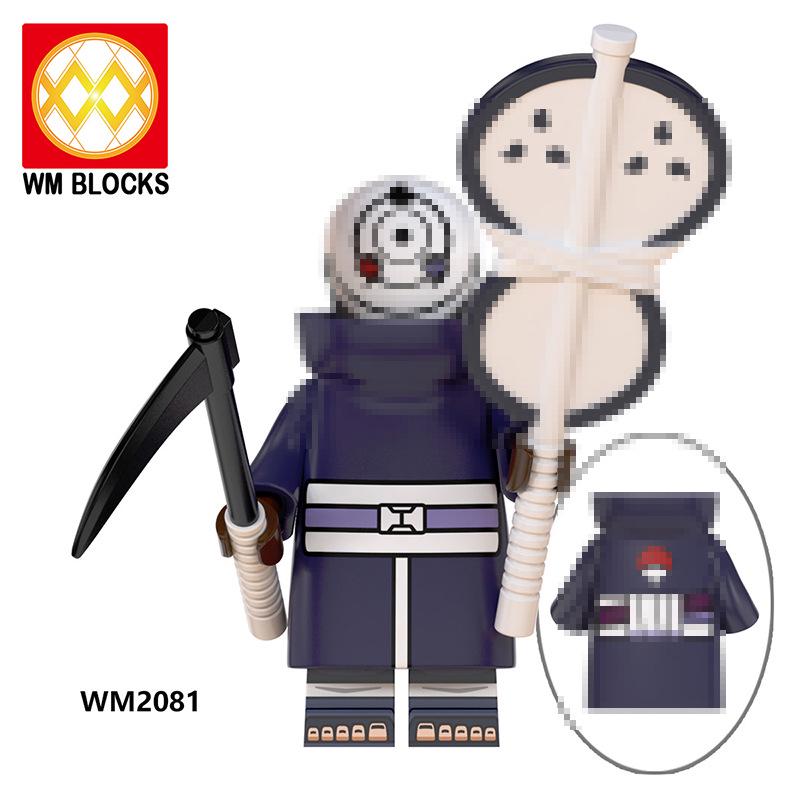 WM6105 Anime Ninja Series Boys' Educational Building Blocks Toy Set