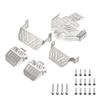 TRX4 Stainless Steel Chassis Armor Protection Anti-Skid Plate For 1/10 RC Crawler TRX-4