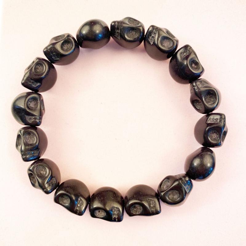 Bracelets Men's Versatile Skull Jewelry Women's Niche Korean Edition Jewelry Couple Girlfriend Accessories