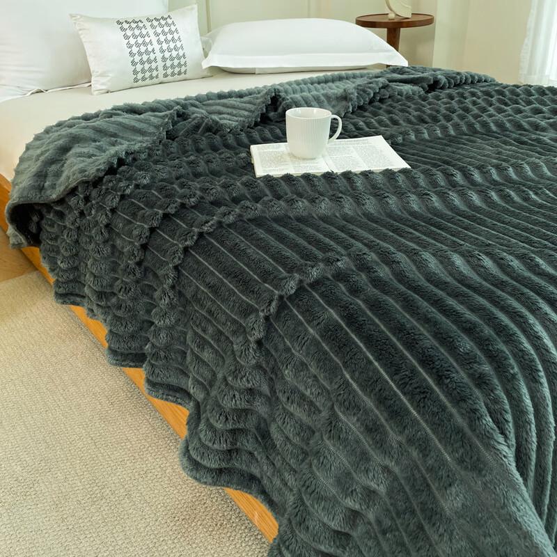 

LISM Thick Coral Fleece Throw Blanket