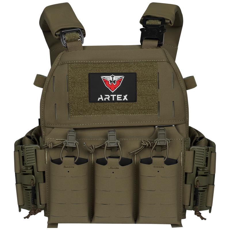 Artex8315 Waterproof 500D Nylon Tactical Vest with Quick Release MOLLE System One Size