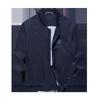 Men's Spring/Autumn Cotton Baseball Collar Jacket - Middle-Aged, Business Casual Dad's Coat