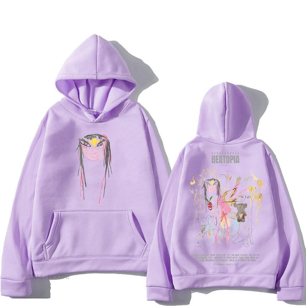 Beabadoobee Beatopia Hooded With Hooded Hip Hop Harajuku Sweatshirt Pop Fleece Clothing — фото 9