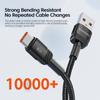Toocki 7A USB Type C Cable For Huawei Honor 100W/66W Fast Charging Charger USB C Data Cord Cable For Poco Oneplus Samsung