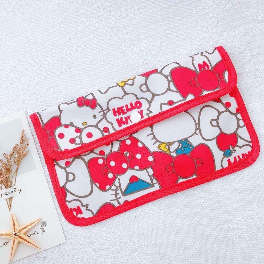Hello Kitty Crayon Shin Chan Cartoon Portable Case With Multi Purpose Storage For Students And Kids Style 1