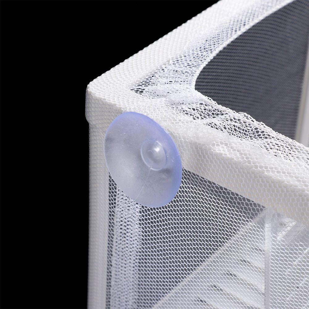 Flexible Net Double Aquarium Incubator Breeder Grow Seed Holder Hatchery Breeding Isolation Box
