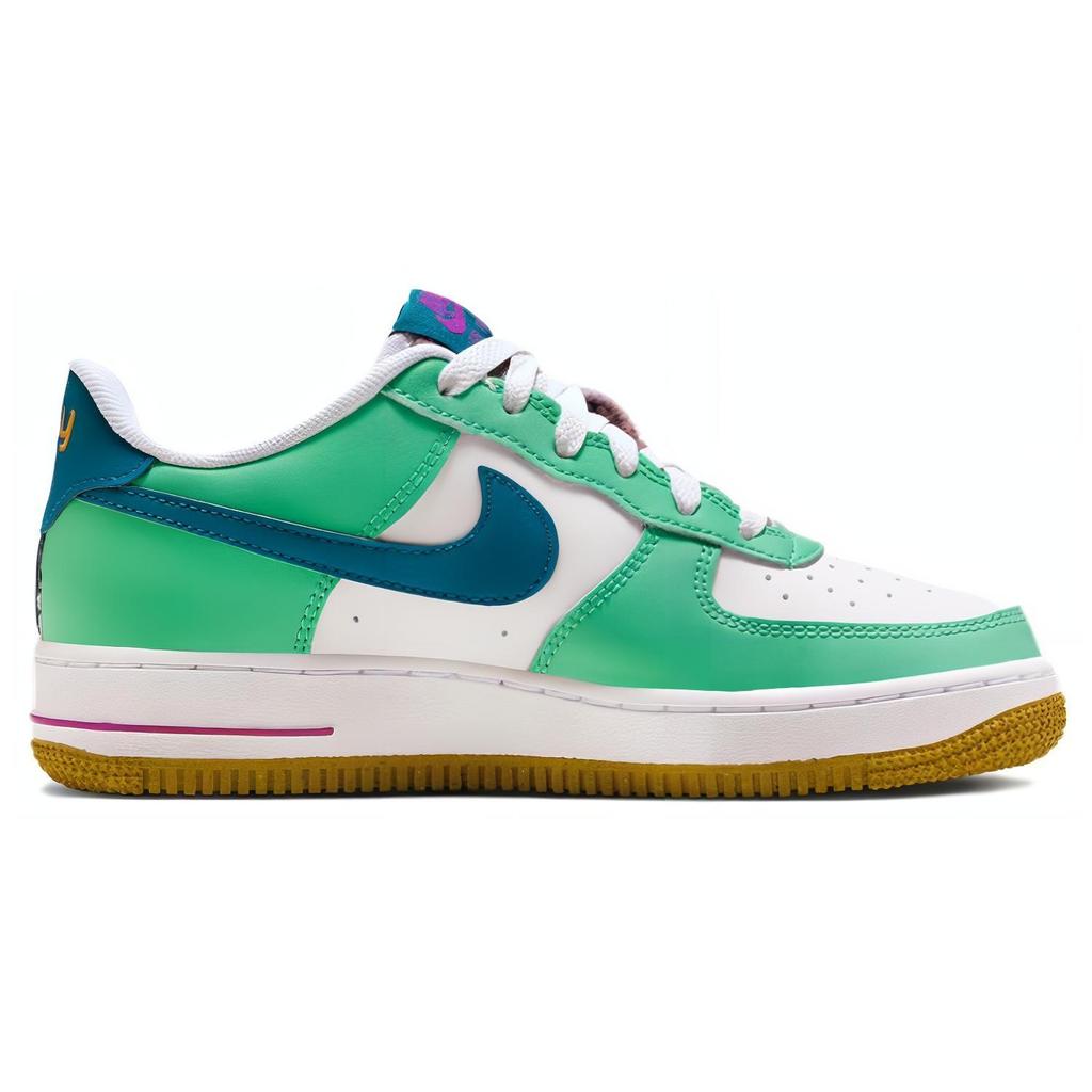 (GS) Nike Air Force 1 Low LV8 'White Green Abyss' Kinder FJ4613-100