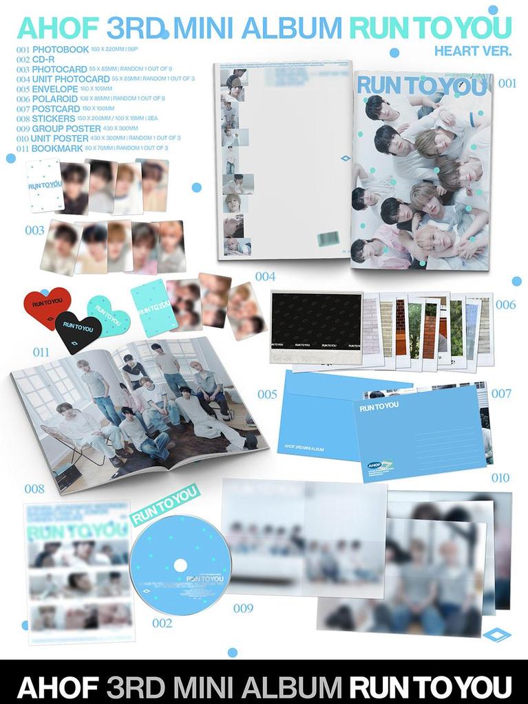 AHOF 3rd Mini Album - RUN TO YOU (PHOTOBOOK Ver.)