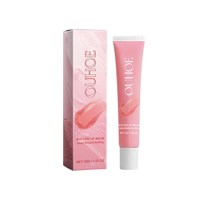 Lip Butter Balm Series Cold Colors Deep Nourishment Strengthen Lips Barrier Protection Make Lips Full Moist Glossy