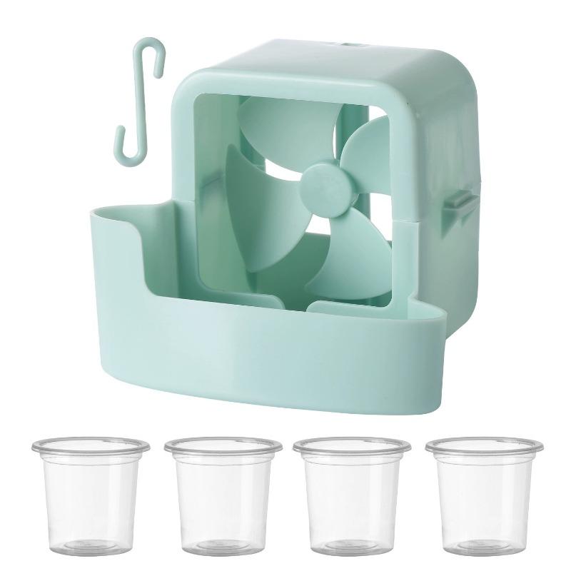 Summer Cooling Home Floor Standing Fan With Ice Bucket Rapid Cooling Desk Fan For Home Office Living Room Cooling Gadget