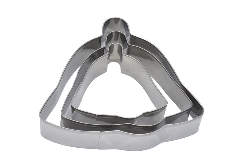 Cookie Cutters Molds Bells 3pcs