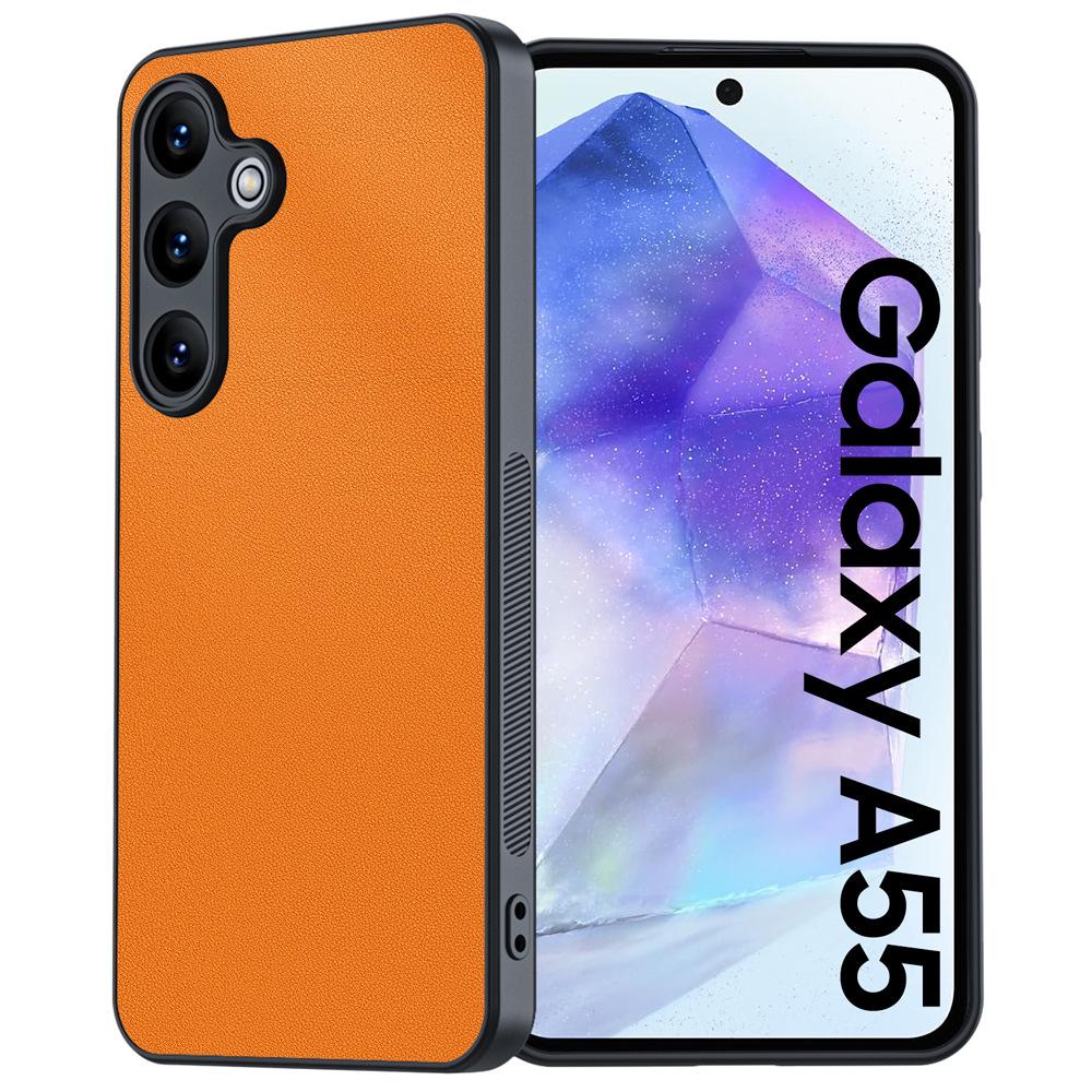 Samsung Galaxy A54/A55 Kevlar Carbon Fiber Leather Protective Case