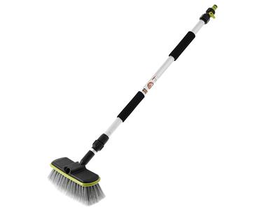 Prietoková kefa 20 cm / 8" s teleskopickou rukoväťou 80 - 130 cm