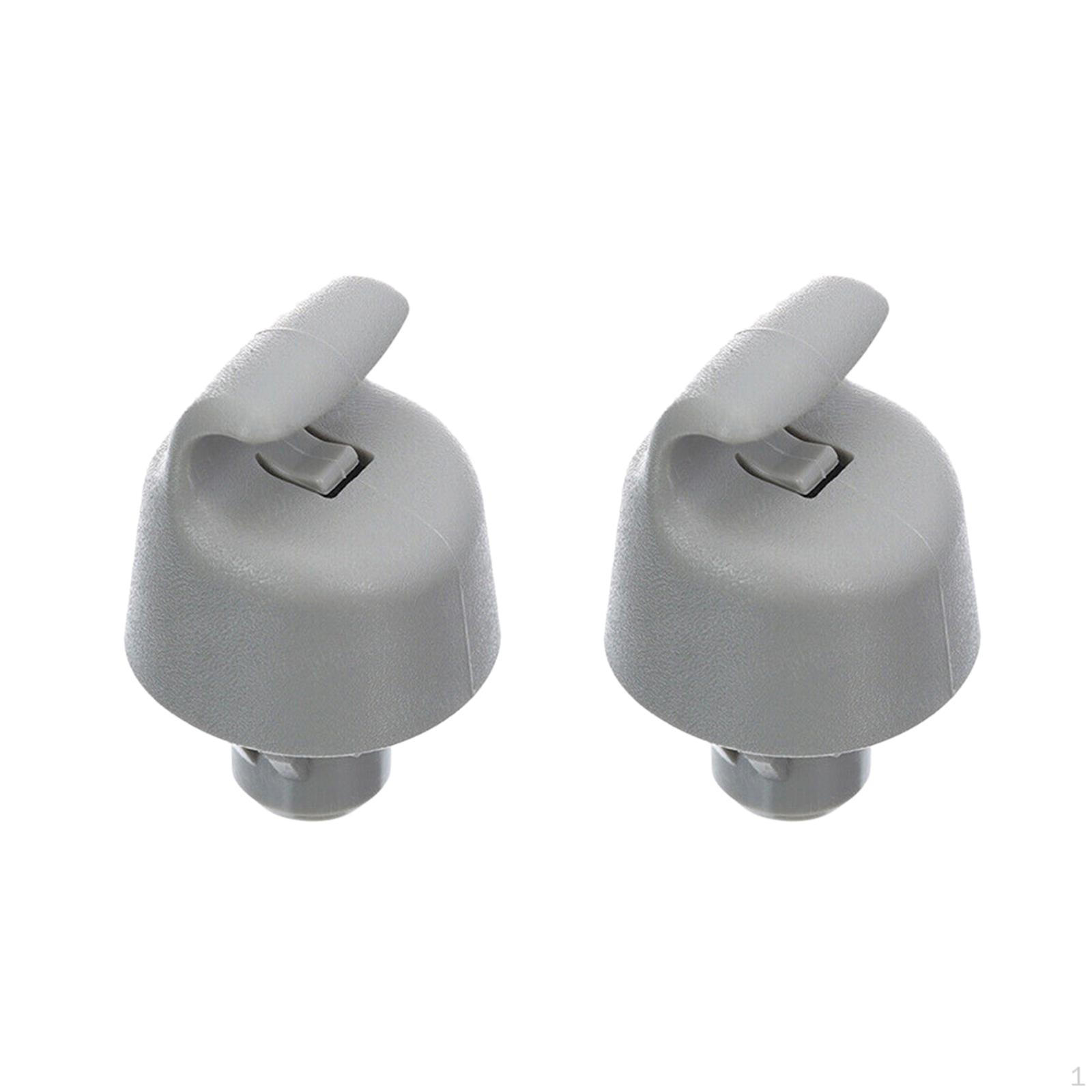 

2Pcs Sun Visor Retainer Clips Hooks Brackets 96409-4GA0A High Performance 96409-3JA0A 96409-3JS0A