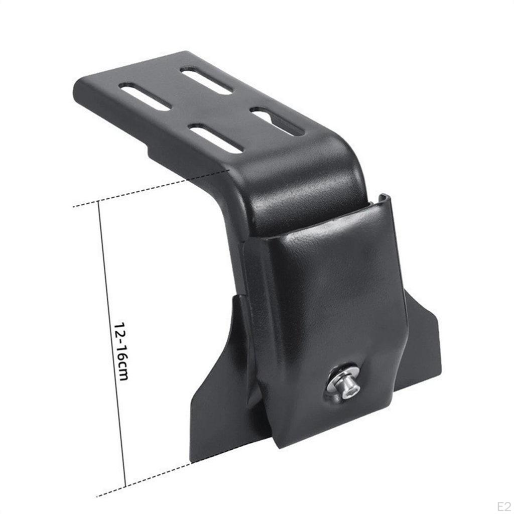 Car Gutter Mount Roof Rack Bracket Adjustable Versatile Easily Install Heavy Duty