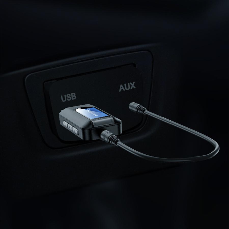 2-in-1 BT Adapter for PC/TV/Speakers/Headphones/Car