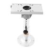 Marine Adjustable Seat Pedestal Manual 330‑480mm Height 225mm Base for RVs Yachts Boats