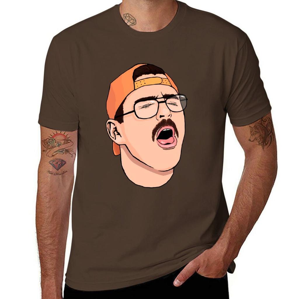 Julien Coughing TShirt Blanks Quickdrying T Shirts Men