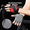 Half Finger Riding Gloves Ventilate Anti-slip Shock Buffer Unisex Summer Outdoor Gear for Road Cycling Bodybuilding Lightweight