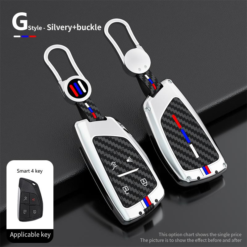 Car Flip Key Case Cover For Buick Envision For Chevrolet Silverado Suburban Tahoe Sierra 1500 Yukon Car Interior Accessories