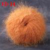 Worsted Faux Long Plush Mink Velvet Cashmere Yarn For DIY Knitting And Crocheting Long Plush Thick Crochet Yarn  1pc 190m 1.76oz
