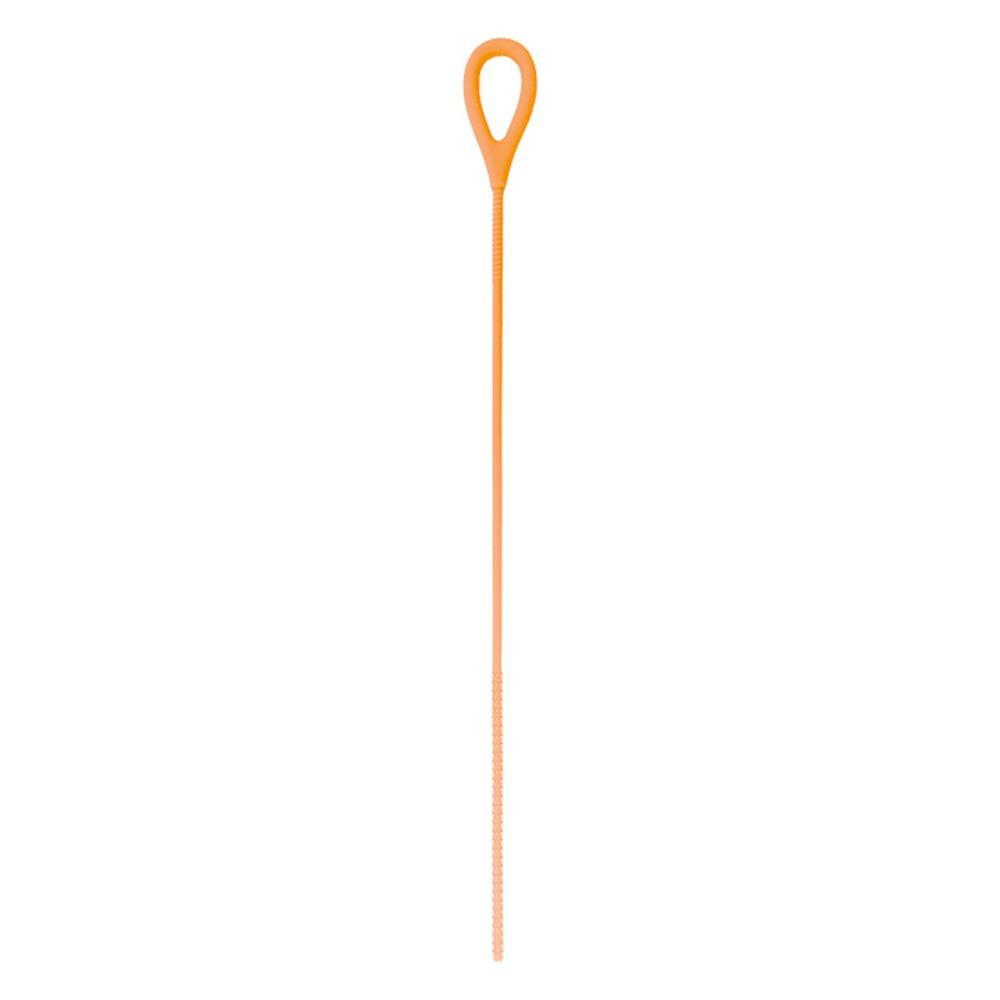 New 3mm Silicone Straw Brush Extended Silicone Drinking Straw Cleaner Brush Free Bending Cleaning Tool Bottle Straw